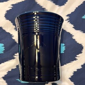 Fiestaware Cobalt Blue Utensil Crock